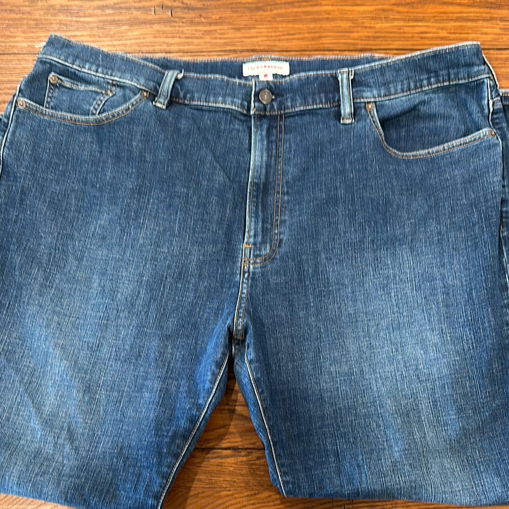 Lucky Brand Blue Relaxed Fit Jeans Medium Wash